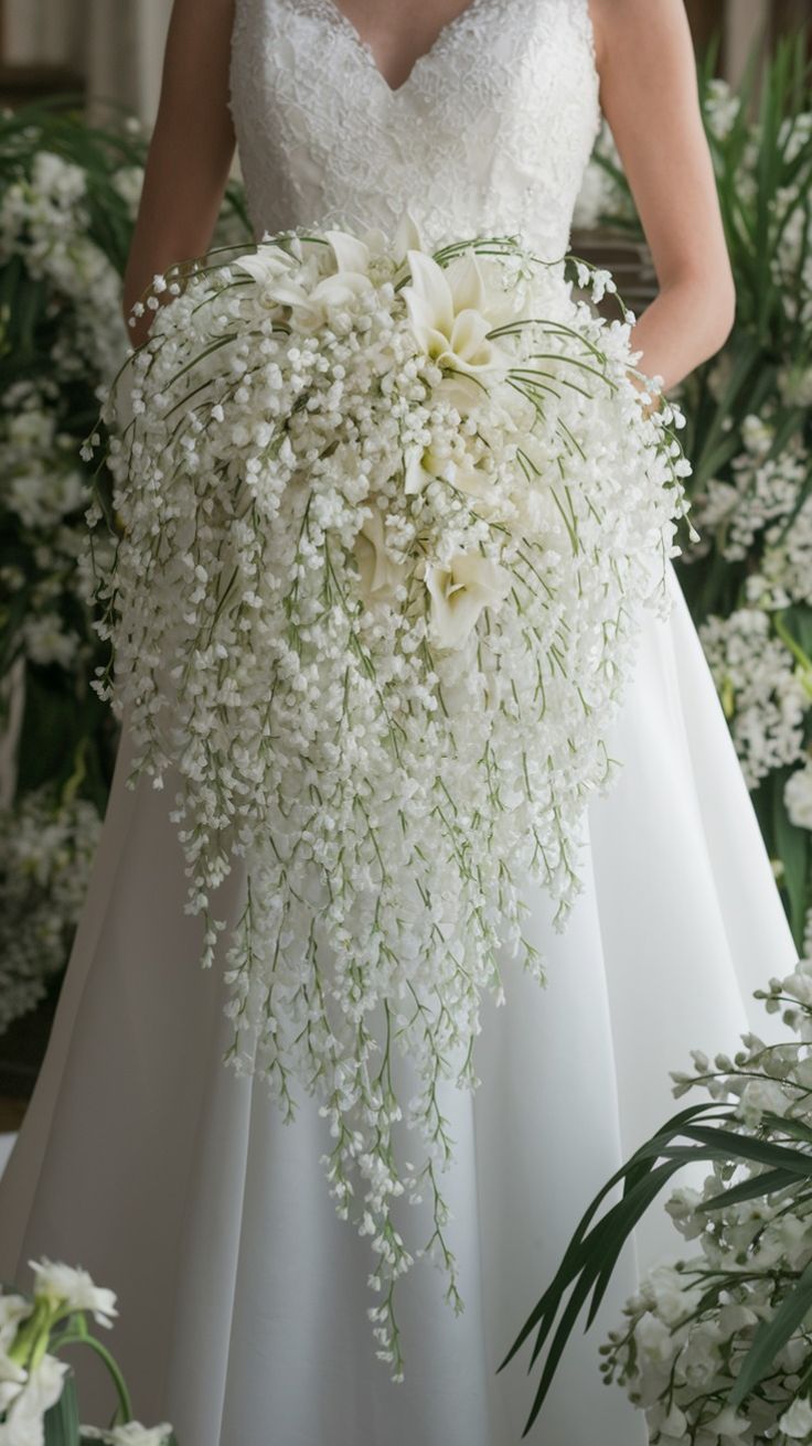 Bridal Bouq Cascade