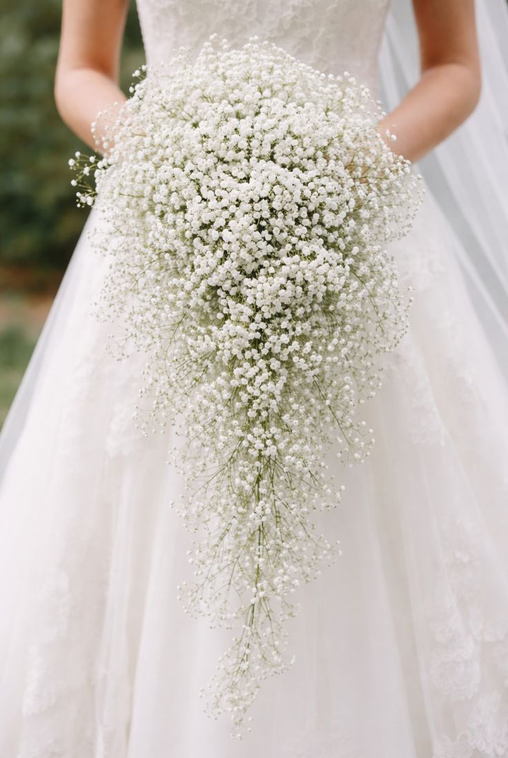 Bridal Bouq Cascade