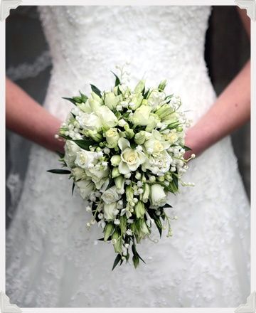 Bridal Bouq Cascade